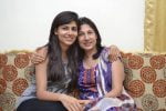 Vanya Mishra with mother