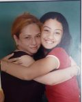Abigail Pande with mother Faylene Pande