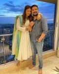 Divyanka Tripathi with brother Aishwarya Tripathi