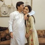 Donal Bisht with father Jaisingh Bisht