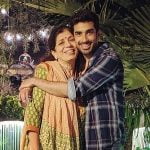 Mohit Sehgal with mother