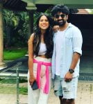 Nia Sharma with brother Vinay Sharma