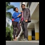 Rajeshwari Gayakwad with brother Kashinath Gayakwad