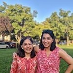 Shikha Tandon with mother Bindu Tandon