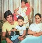 Shweta Bachchan and Abhishek Bachchan in Childhood