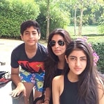 Shweta Bachchan with her kids