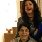 Sonal Sehgal with mother Daman Sehgal
