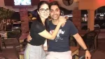Sunny Leone with brother Sandeep Vohra
