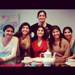 Uberoi sisters with mother Madhu