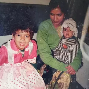 Vijaya Sharma childhood picture