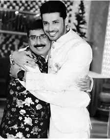abhishek sharma with father