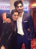 ahan shetty with mother monisha kadri