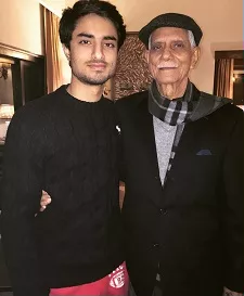 arjun chhiba with ramesh chandra chhibber