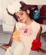 athiya shetty childhood picture