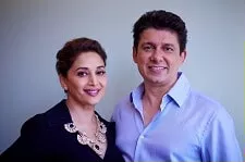 madhuri dixit with husband shriram nene