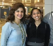 namita chhiba with daughter alia chhiba