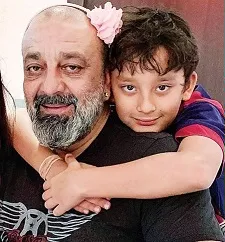 sanjay dutt and shahraan dutt