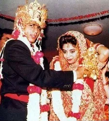 Shahrukh Khan and Gauri's marriage ceremony