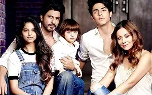 shah rukh khan family picture