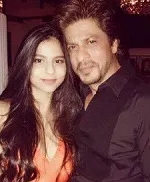 shah rukh khan with daughter suhana khan