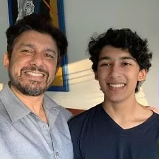 shriram nene with son arin nene