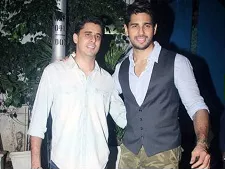 sidharth malhotra with brother harshad