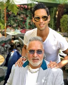 sidhartha mallya with father vijay mallya