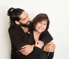 sidhartha mallya with mother sameera tyabjee
