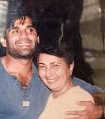 sunil shetty with vipula kadri