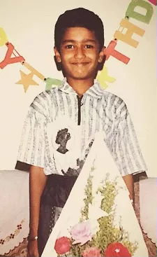 vicky kaushal childhood picture