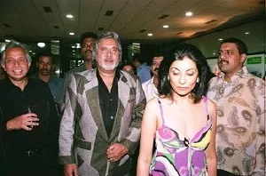 vijay mallya with rekha mallya