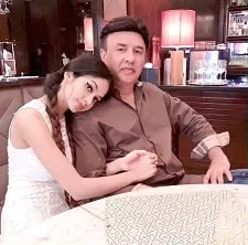 ada malik with father anu malik