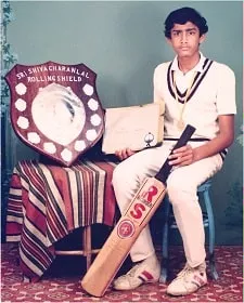 anil kumble young days picture
