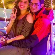 ankita lokhande with brother arpan lokhande