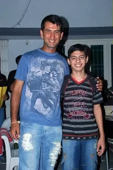cheteshwar pujara with yash pujara