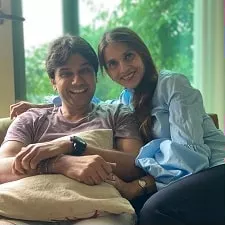 fatema agarkar with brother mazhar ghadially