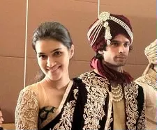 gaurav arora with kriti sanon