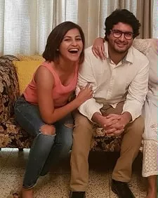 heena sidhu with brother karanbir sidhu