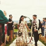 Isa Guha and Richard Thomas Marriage Pictures