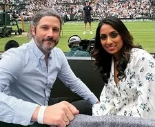 isa guha with husband richard thomas