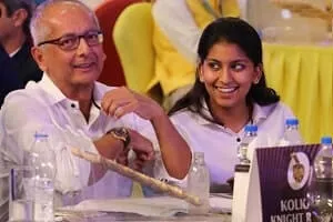 jahnavi mehta with father jay mehta