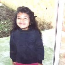 jasmine masih childhood picture