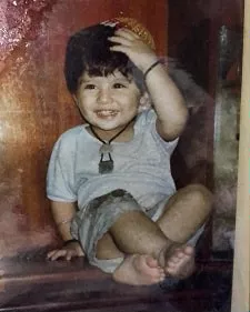 jibraan khan childhood picture