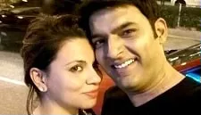 kapil sharma with preeti simoes