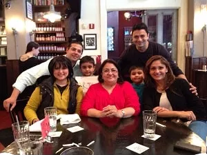 kiran salaskar family picture