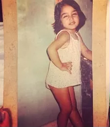 lekha washington childhood picture