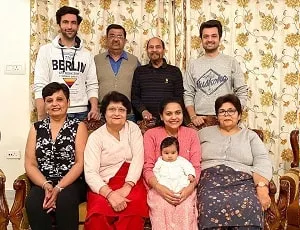 nandish singh sandhu family picture