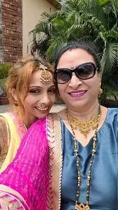 neena nautiyal with daughter niharika