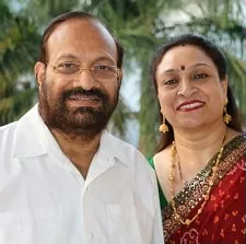 neena nautiyal with husband ram sharan nautiyal