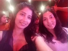 niharica raizada with sister nirekhna